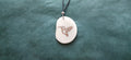 Collier Colibri — Ivoire Végétal & Noyer