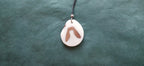 Collier Samare — Ivoire Végétal & Noyer
