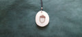 Collier Gland — Ivoire Végétal & Noyer